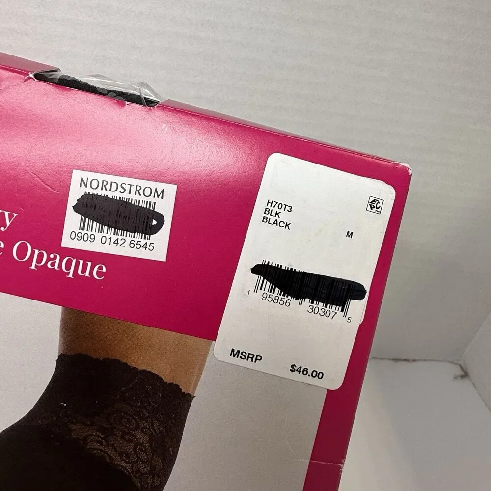 Commando The Sexy Ultimate Opaque Tights In Black Sz M New